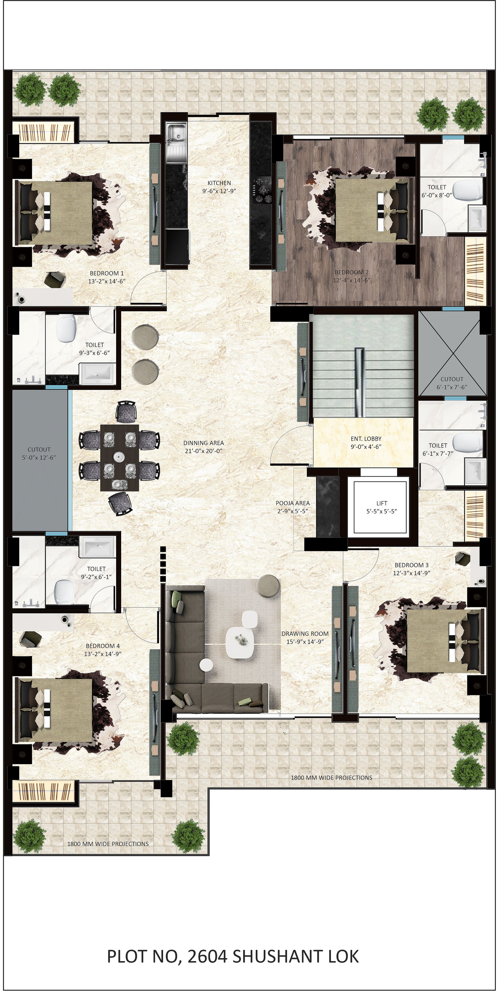 SUSHANT LOK PH-1 BLOCK –C, GURGAON